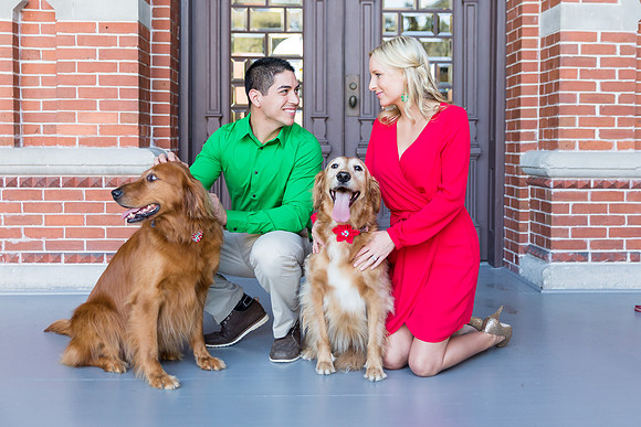 Dogs in weddings, Ocala wedding photographer