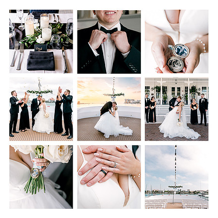 wedding collage