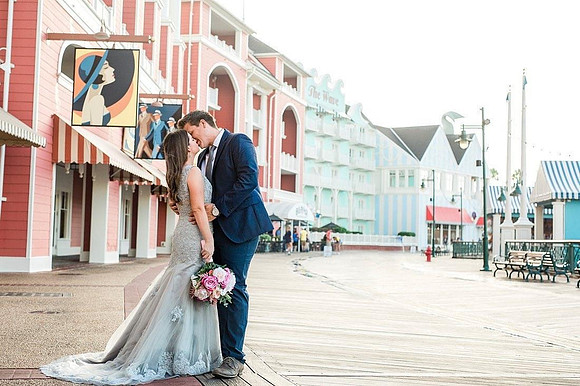 Top Tampa wedding Photographer - Disney Springs