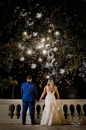 Best Night Wedding Photography Fireworks