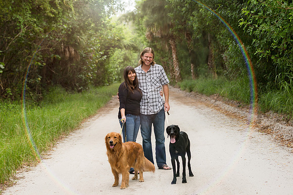 Dogs in weddings, Ocala wedding photographer