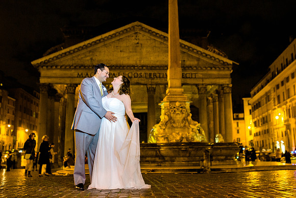 Best Wedding Night Photography Rome