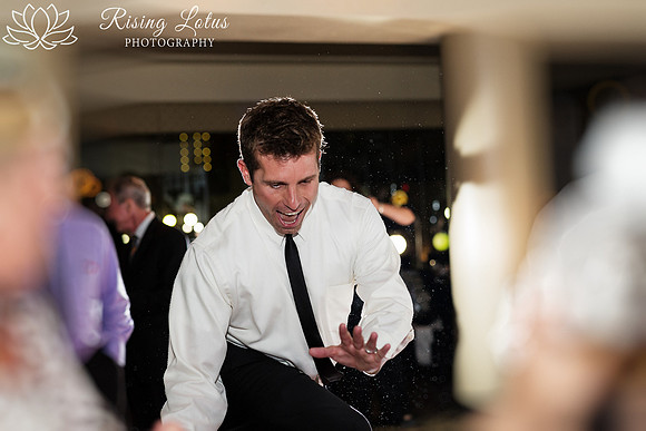 Walter Allen dances the night away