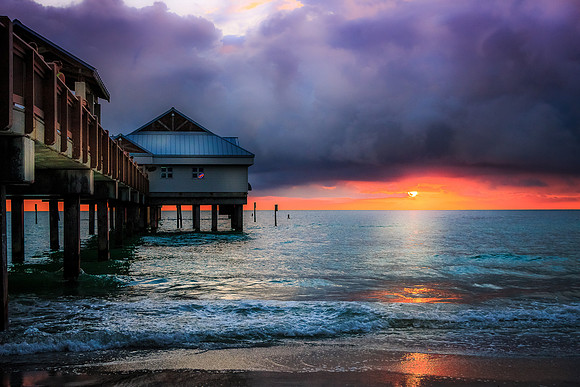 Pier 60 Clearwater Beach Sunset - Rising Lotus Photography by Marilyn Shamblin