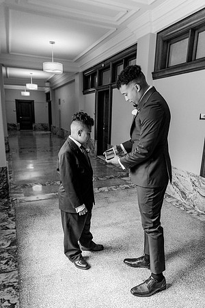 Le Meriden getting ready wedding photography