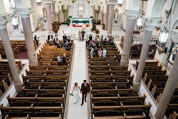 Sacred Heart Downtown Tampa Wedding Photography