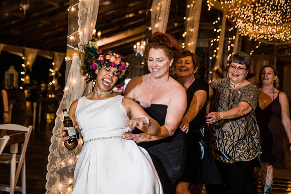 Wishing Well Wedding Photographer- Reception Party