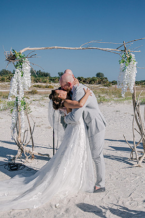 Miami Inspired Beach Wedding