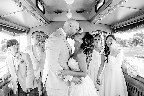 Miami Inspired Beach Wedding