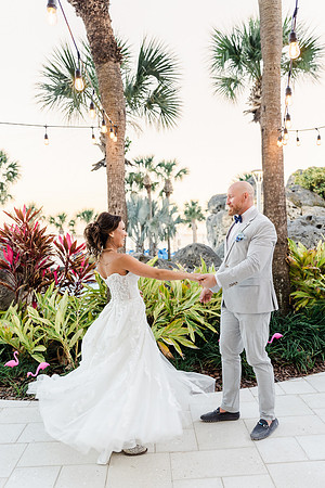 Miami Inspired Beach Wedding