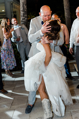 Miami Inspired Beach Wedding
