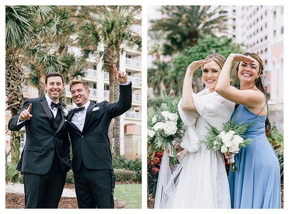 St. Augustine Beach Wedding - Rising Lotus Photography