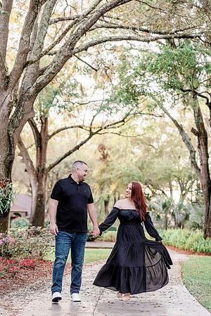 Private estate engagement photography session in Lutz, Floria