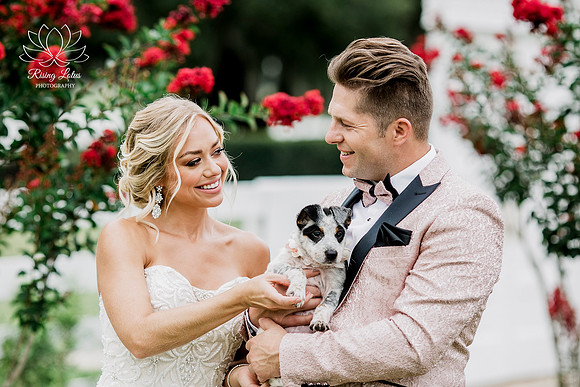 Florida Holiday Couture Wedding
