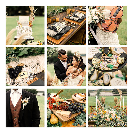 boho collage