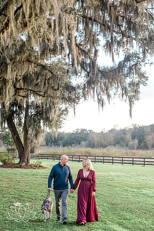dogs in engagement sessions, Ocala Engagement photographer