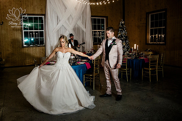 Florida Holiday Couture Wedding