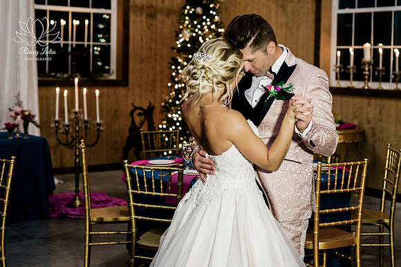 Florida Holiday Couture Wedding