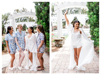 Bride and Bridesmaids Royal Crest Room- Orlando, Florida wedding photography