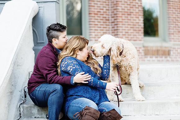 Dogs need to be engagement sessions! Your fur babies!