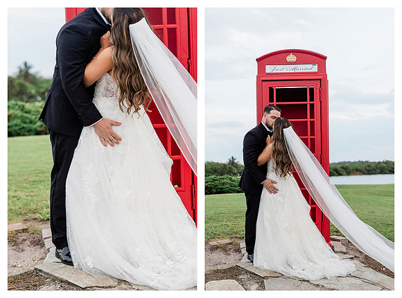 newlyweds Royal Crest Room- Orlando, Florida wedding photography