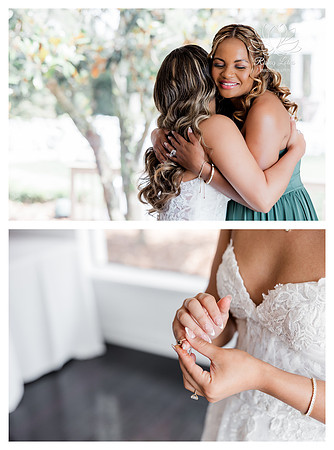 Bride Getting Ready Royal Crest Room- Orlando, Florida wedding photography