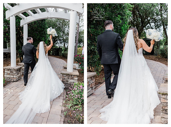 Newlyweds Royal Crest Room- Orlando, Florida wedding photography