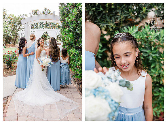 Bride and Bridesmaids