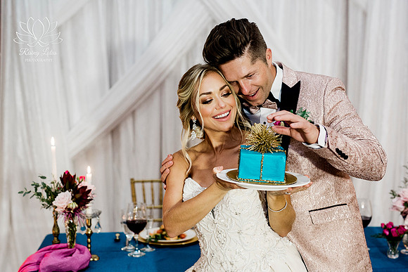 Florida Holiday Couture Wedding