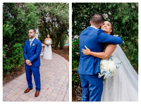First Look with Dad Royal Crest Room- Orlando, Florida wedding photography