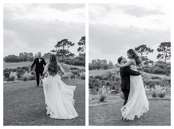 newlyweds Royal Crest Room- Orlando, Florida wedding photography